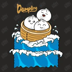 Dumpling In The Wave Ladies Fitted T-Shirt -TeeMuse Store d.102859043.1179283.s3.1 272624 YXJ0aXN0c2hvdA 800x800 1