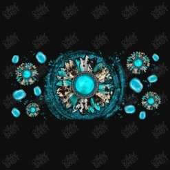 Turquoise Gemstone Sunflower Crop Top -TeeMuse Store d.2306419317.23346544.s3.1 0e0e0e YXJ0aXN0c2hvdA 800x800 1