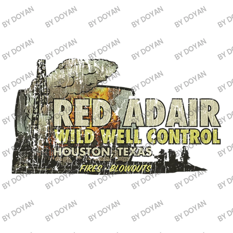 Red Adair Wild Well Control 1959 Crop Top 3 Red Adair Wild Well Control 1959 Crop Top - Image 3