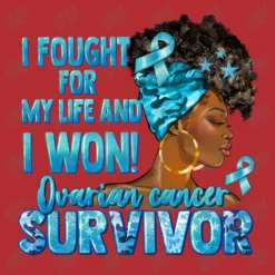 Ovarian Cancer Survivor Black Woman Ladies Fitted T-Shirt -TeeMuse Store d.2526110364.25056072.s3.1 b22d32 YXJ0aXN0c2hvdA 800x800 1
