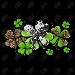 Western Cowhide Leopard Glitter Shamrocks Women's V-Neck T-Shirt -TeeMuse Store d.2526143300.24702997.s3.1 000000 YXJ0aXN0c2hvdA 800x800 1