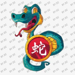 Chinese Zodiac Year Of The Snake Animal Sign Lunar Ladies Fitted T-Shirt -TeeMuse Store d.2526175782.25066732.s3.1 f6f6f6 Wml6 800x800 1