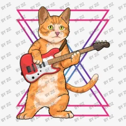 Bass Music Cat Rock Kitty Bass Guitar Player Gifts Ladies Fitted T-Shirt 9 Bass Music Cat Rock Kitty Bass Guitar Player Gifts Ladies Fitted T-Shirt -TeeMuse Store d.2526189848.25069803.s3.1 f6f6f6 Wml6 800x800 1