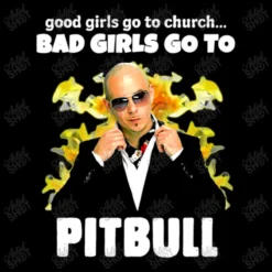 Good Girls Go Church Bad Girls Go Pitbull Classic Women's V-Neck T-Shirt -TeeMuse Store d.2526199547.25084467.s3.1 000000 YXJ0aXN0c2hvdA 800x800 1
