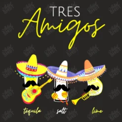 Tres Amigos Three Amigos Tequila Salt Lime Cinco D Ladies Fitted T-Shirt -TeeMuse Store d.2526215172.25084617.s3.1 272624 YXJ0aXN0c2hvdA 800x800 1