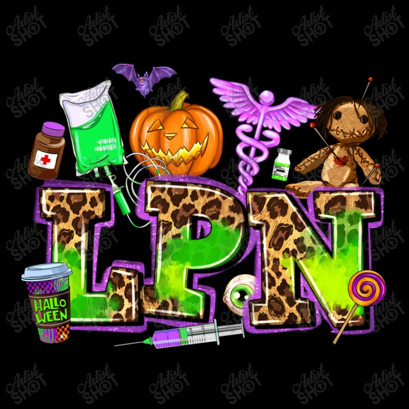 Lpn Halloween Nurse With Women's V-Neck T-Shirt 5 Lpn Halloween Nurse With Women's V-Neck T-Shirt - Image 5