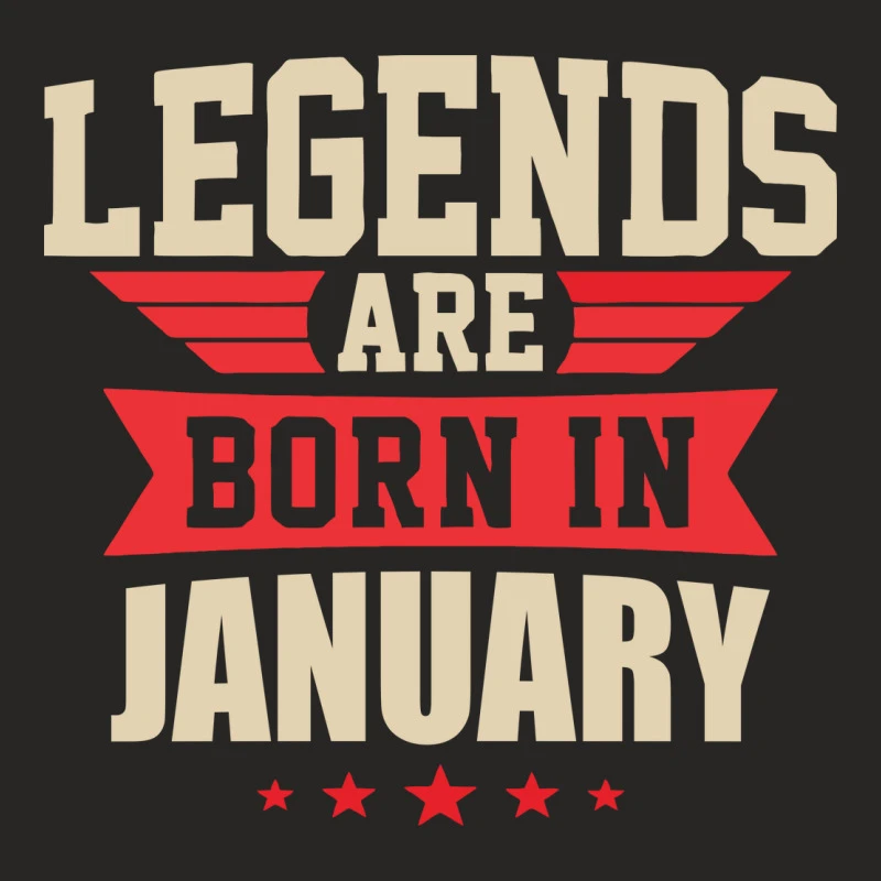 Legend Are Born In January Ladies Fitted T-Shirt 5 Legend Are Born In January Ladies Fitted T-Shirt - Image 5