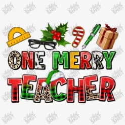 One Merry Teacher Ladies Fitted T-Shirt -TeeMuse Store d.2526334363.25086267.s3.1 f6f6f6 YXJ0aXN0c2hvdA 800x800 1