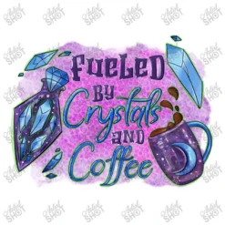 Fueled By Crystals And Coffee Halloween Women's V-Neck T-Shirt -TeeMuse Store d.2526356587.25057478.s3.1 ffffff YXJ0aXN0c2hvdA 800x800 1