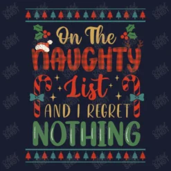 On The Naughty Lists And I Regret Noth Women's V-Neck T-Shirt -TeeMuse Store d.2526361837.25087354.s3.1 1a1d30 YXJ0aXN0c2hvdA 800x800 1