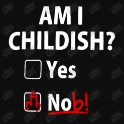Am I Childish Crop Top -TeeMuse Store d.2526376832.25088319.s3.1 0e0e0e YXJ0aXN0c2hvdA 800x800 1