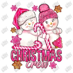Pink Christmas Crew Snowman Women's V-Neck T-Shirt -TeeMuse Store d.2526424558.25087069.s3.1 ffffff YXJ0aXN0c2hvdA 800x800 1