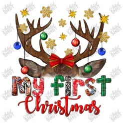 My First Christmas With Reindeer Women's V-Neck T-Shirt -TeeMuse Store d.2526433521.25087026.s3.1 ffffff YXJ0aXN0c2hvdA 800x800 1
