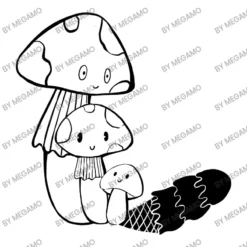 Mushroom Sublimation Crop Top -TeeMuse Store d.2526460079.25090767.s3.1 ffffff TUVHQU1P 800x800 1