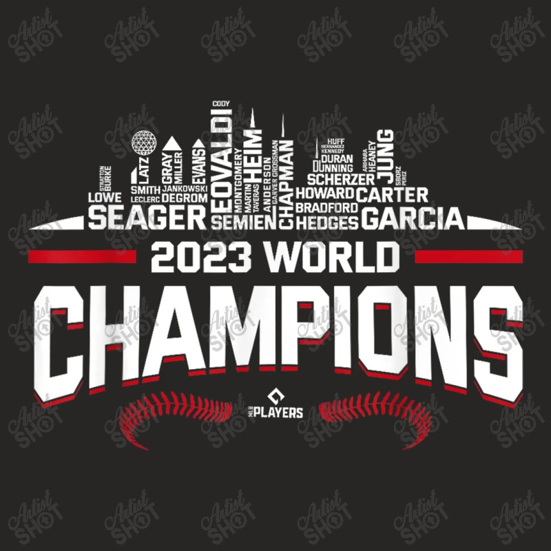 2023 World Champions Adolis Garcia Texas Ladies Fitted T-Shirt 5 2023 World Champions Adolis Garcia Texas Ladies Fitted T-Shirt - Image 5