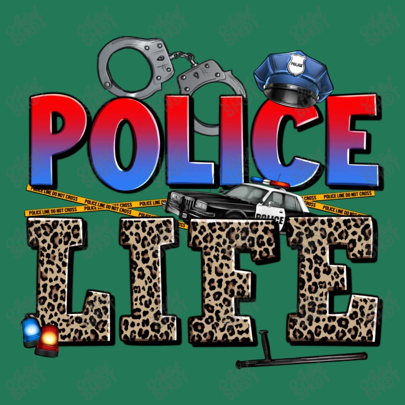 Police Life Ladies Fitted T-Shirt 5 Police Life Ladies Fitted T-Shirt - Image 5