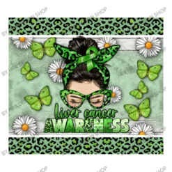 Liver Cancer Awareness Messy Bun Crop Top -TeeMuse Store d.2526559918.25059623.s3.1 ffffff SFJBIERlc2lnbiBTaG9w 800x800 1