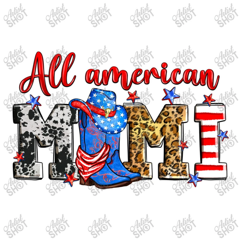 All American Mimi Women's V-Neck T-Shirt 5 All American Mimi Women's V-Neck T-Shirt - Image 5