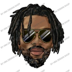 Black Man With Locs Goatee Beard Crop Top -TeeMuse Store d.2526571979.25093565.s3.1 ffffff SFJBIERlc2lnbiBTaG9w 800x800 1