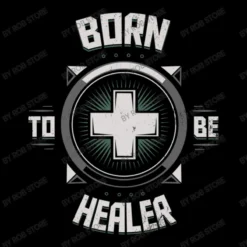 Born To Be Healer Women's V-Neck T-Shirt -TeeMuse Store d.2526605604.25067855.s3.1 000000 Um9iIFN0b3Jl 800x800 1