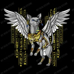 Bastet Cat Egyptian Goddess Ancient Mythology Women's V-Neck T-Shirt -TeeMuse Store d.2526621848.25072681.s3.1 000000 Um9iIFN0b3Jl 800x800 1