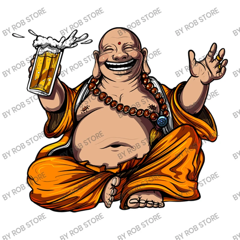 Buddha Beer Party Women's V-Neck T-Shirt 5 Buddha Beer Party Women's V-Neck T-Shirt - Image 5