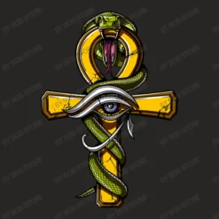 Egyptian Ankh Cross Eye Of Horus Symbol Ladies Fitted T-Shirt -TeeMuse Store d.2526628292.25074016.s3.1 272624 Um9iIFN0b3Jl 800x800 1