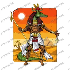 Egyptian God Sobek Crop Top -TeeMuse Store d.2526630641.25075389.s3.1 ffffff Um9iIFN0b3Jl 800x800 1