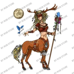 Forest Shaman Centaur Women's V-Neck T-Shirt -TeeMuse Store d.2526637291.25078078.s3.1 ffffff Um9iIFN0b3Jl 800x800 1