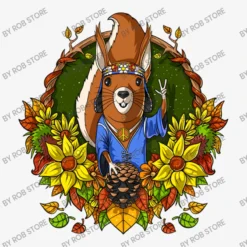 Hippie Squirrel Ladies Fitted T-Shirt -TeeMuse Store d.2526642472.25080489.s3.1 f6f6f6 Um9iIFN0b3Jl 800x800 1