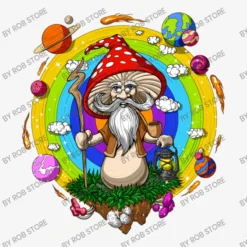 Magic Mushroom Wizard Ladies Fitted T-Shirt -TeeMuse Store d.2526645521.25082844.s3.1 f6f6f6 Um9iIFN0b3Jl 800x800 1