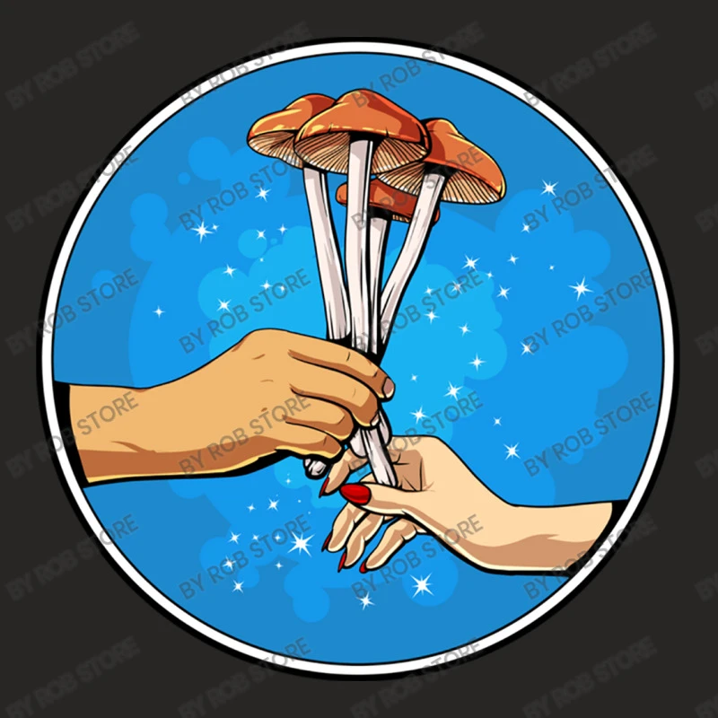 Magicmagi Mushrooms Psilocybin Fungi Shrooms Ladies Fitted T-Shirt 5 Magicmagi Mushrooms Psilocybin Fungi Shrooms Ladies Fitted T-Shirt - Image 5