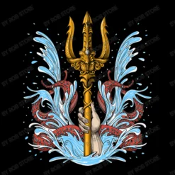 Poseidon Trident Women's V-Neck T-Shirt -TeeMuse Store d.2526654801.25085279.s3.1 000000 Um9iIFN0b3Jl 800x800 1