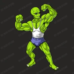 Space Alien Bodybuilder Ladies Fitted T-Shirt 9 Space Alien Bodybuilder Ladies Fitted T-Shirt -TeeMuse Store d.2526664723.25088784.s3.1 272624 Um9iIFN0b3Jl 800x800 1