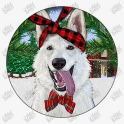 Christmas White Shepherd With Cowhide Ladies Fitted T-Shirt -TeeMuse Store d.2526724505.25095397.s3.1 f6f6f6 YXJ0aXN0c2hvdA 800x800 1