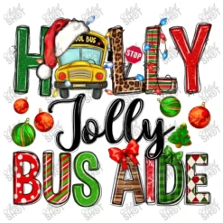 Holly Jolly Bus Aide Crop Top -TeeMuse Store d.2526811561.25097377.s3.1 ffffff YXJ0aXN0c2hvdA 800x800 1