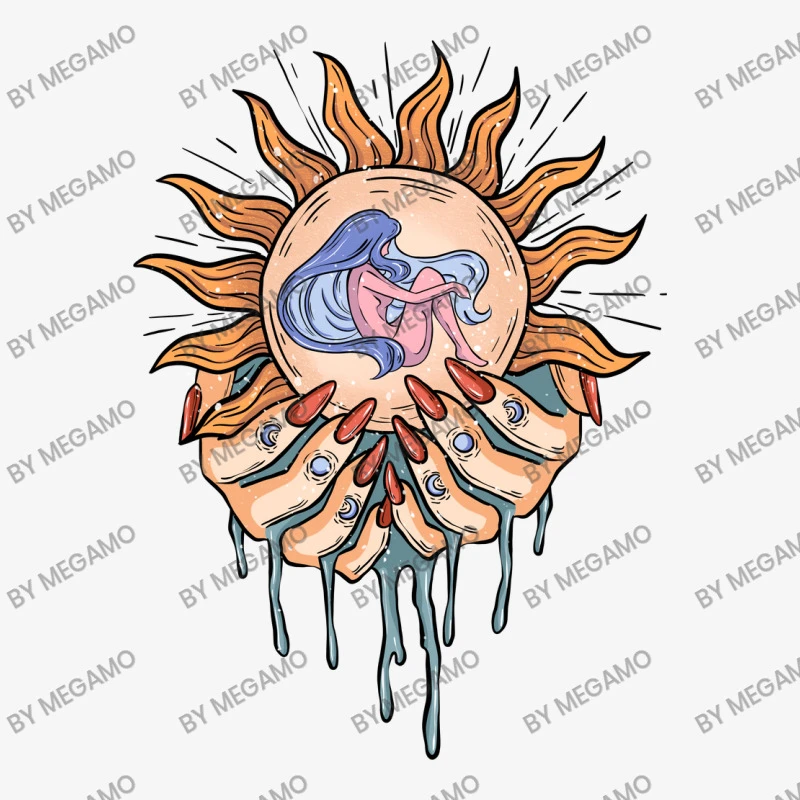 Magic Celestical Girl Sublimation Ladies Fitted T-Shirt 5 Magic Celestical Girl Sublimation Ladies Fitted T-Shirt - Image 5