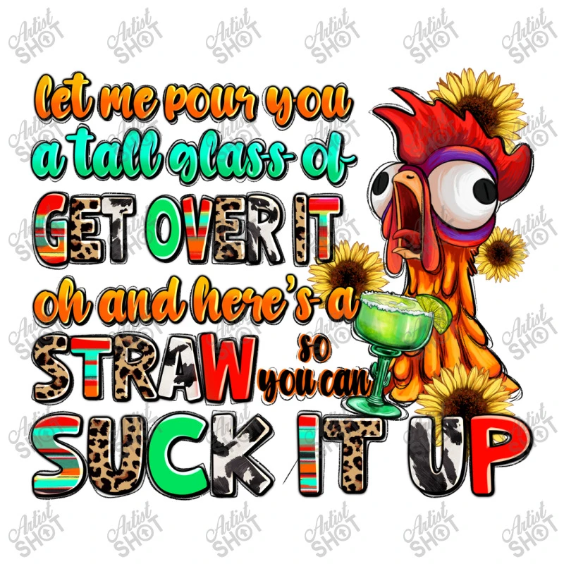 Let Me Pour You A Tall Glass Of Get Over It Oh And Crop Top 3 Let Me Pour You A Tall Glass Of Get Over It Oh And Crop Top - Image 3