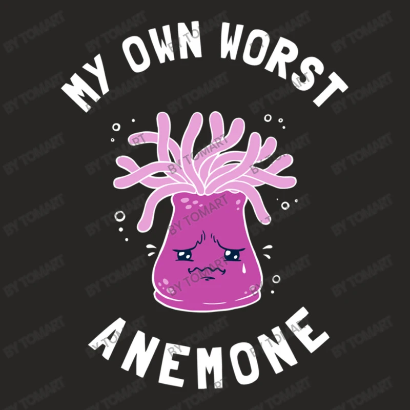 My Own Worst Anemone Ladies Fitted T-Shirt 5 My Own Worst Anemone Ladies Fitted T-Shirt - Image 5