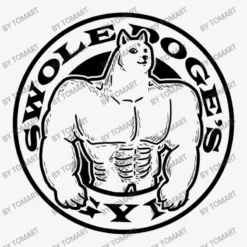Swole Doge Gym Ladies Fitted T-Shirt -TeeMuse Store d.2526884239.25091468.s3.1 f6f6f6 VG9tQXJ0 800x800 1
