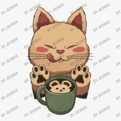 Kitty Latte Little Mouse All Over Women's T-shirt -TeeMuse Store d.2526904864.25068490.s3.1 f5f5f5 SmVvcmdl 800x800 1