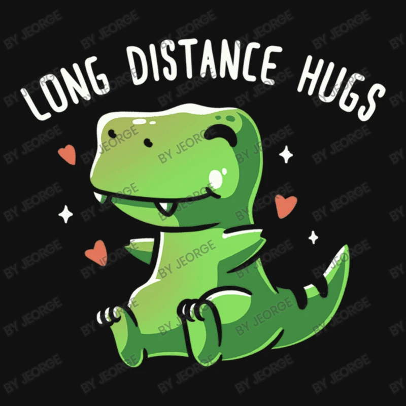 Long Distance Hugs All Over Women's T-shirt 5 Long Distance Hugs All Over Women's T-shirt - Image 5
