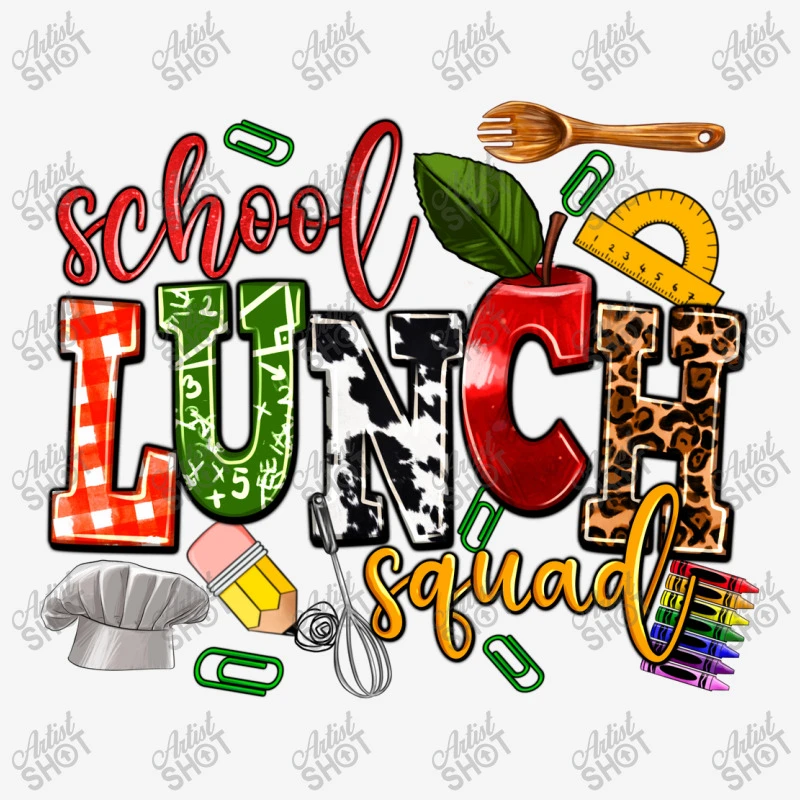 School Lunch Squad All Over Women's T-shirt 5 School Lunch Squad All Over Women's T-shirt - Image 5