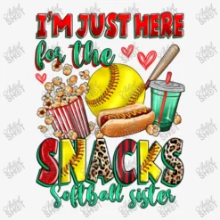 I'm Just Here For The Snacks Softball Sister Ladies Fitted T-Shirt -TeeMuse Store d.2526995005.25100827.s3.1 f6f6f6 YXJ0aXN0c2hvdA 800x800 1