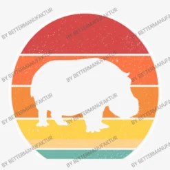 Retro Vintage Hippo Silhouette Spirit Animal Hippo All Over Women's T-shirt -TeeMuse Store d.2527029382.25097656.s3.1 f5f5f5 QmV0dGVyTWFudWZha3R1cg 800x800 1