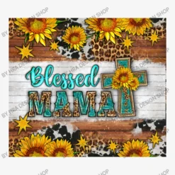 Blessed Mama And Stars All Over Women's T-shirt -TeeMuse Store d.2527095097.25097451.s3.1 f5f5f5 SFJBIERlc2lnbiBTaG9w 800x800 1