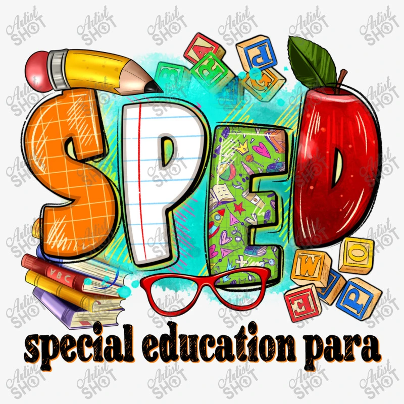 SPED Special Education Para Ladies Fitted T-Shirt 5 SPED Special Education Para Ladies Fitted T-Shirt - Image 5