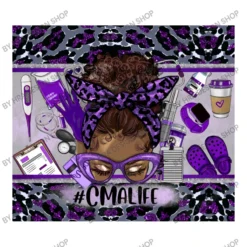 Afro Messy Bun Purple Gray CMA Life Women's V-Neck T-Shirt -TeeMuse Store d.2527102839.25097411.s3.1 ffffff SFJBIERlc2lnbiBTaG9w 800x800 1