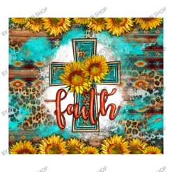 Western Sunflowers Faith Cross Crop Top -TeeMuse Store d.2527105991.25102395.s3.1 ffffff SFJBIERlc2lnbiBTaG9w 800x800 1