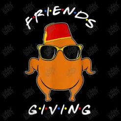 Friends Giving Turkey Women's V-Neck T-Shirt -TeeMuse Store d.2527123342.25102575.s3.1 000000 YXJ0aXN0c2hvdA 800x800 1